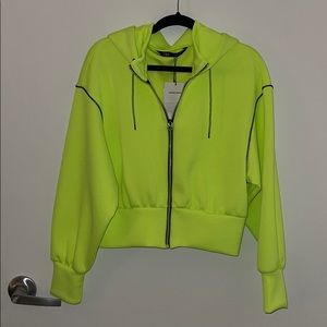 COPY - Neon green Zara hoodie